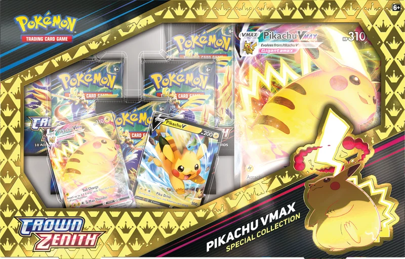 Collection spéciale Pokémon Couronne Zenith Pikachu VMAX