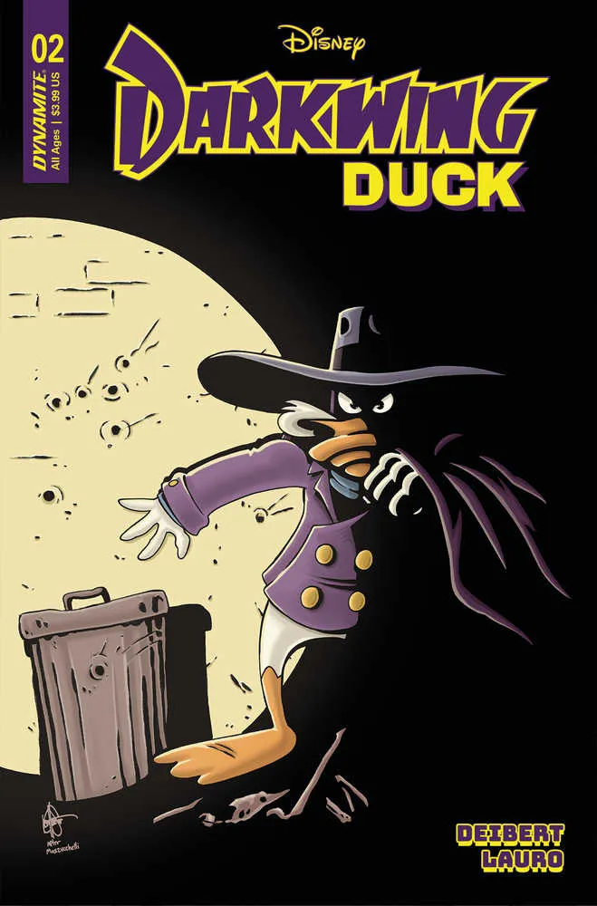 Couverture originale de Darkwing Duck #2 avec Foc Haeser
