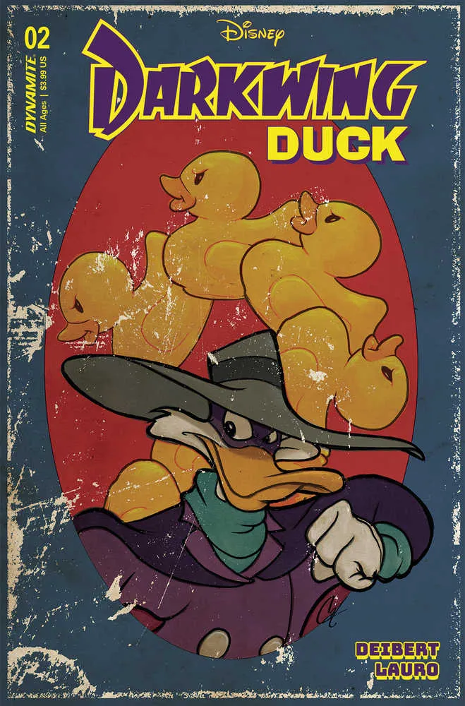 Darkwing Duck #2 Couverture V Foc Staggs Original