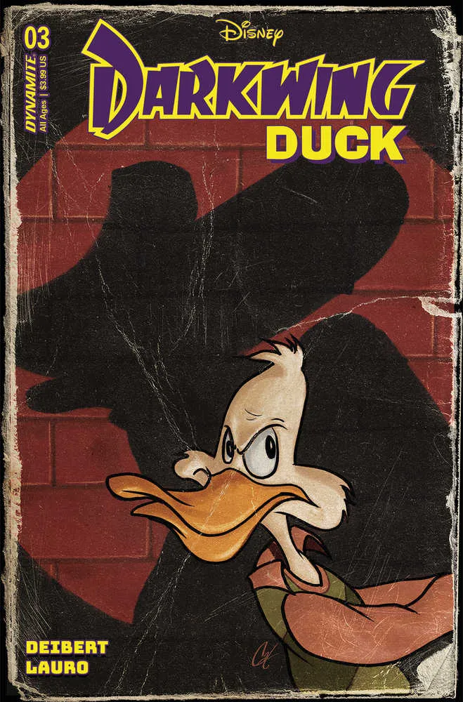 Couverture originale de Darkwing Duck #3 par Staggs