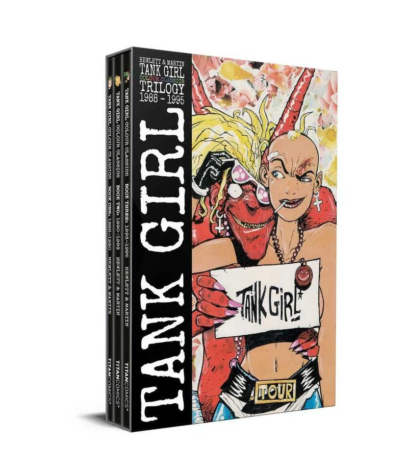 Coffret Tank Girl : Trilogie des Classiques en Couleur (1988-1995)