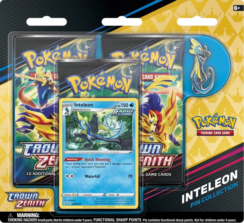 COLLECTION DE PIN'S POKÉMON COURONNE ZENITH