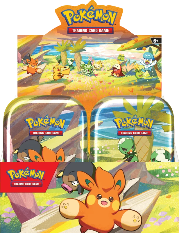 POKÉMON AMIS DE PALDEA - MINI BOÎTE DE PRÉSENTATION EN MÉTAL