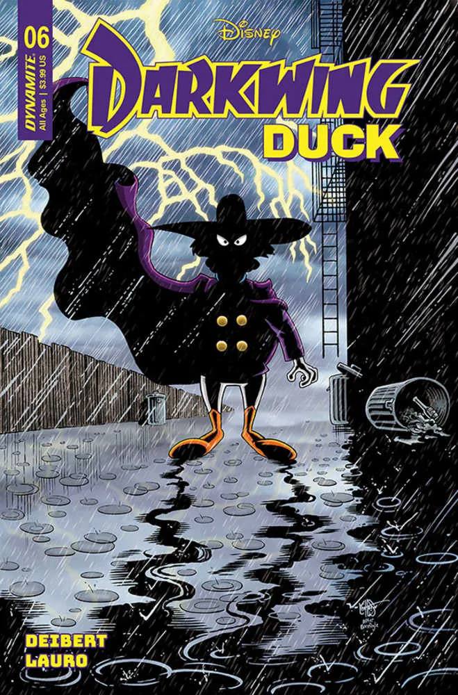 Couverture originale de Darkwing Duck #6 (R Foc Haeser)