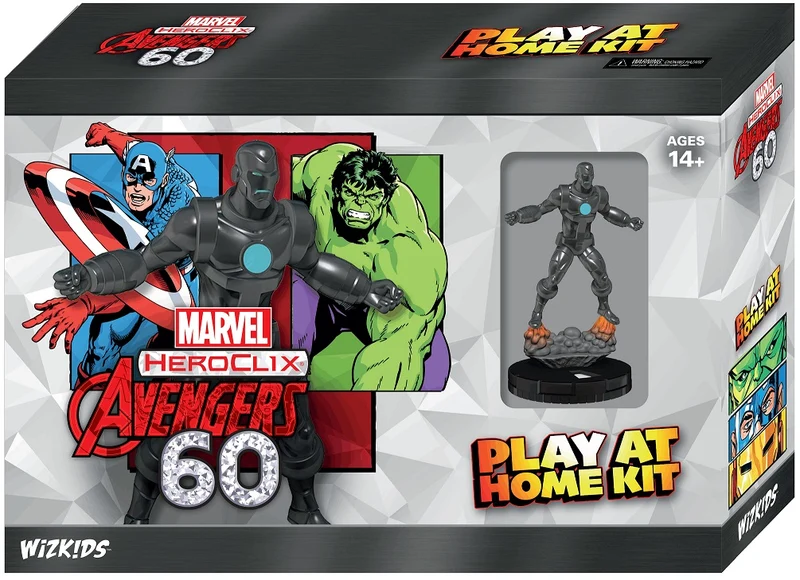 MARVEL HC : AVENGERS 60E ANNIVERSAIRE JEU À LA MAISON IRON MAN