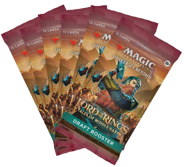 LE SEIGNEUR DES ANNEAUX - PACK DE BOOSTERS MTG DRAFT (PACK DE 36)