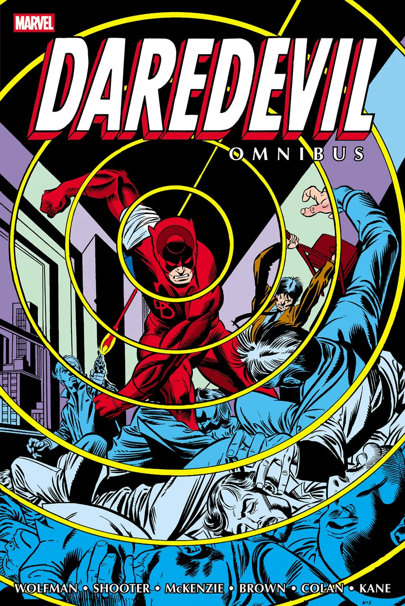 Daredevil Omnibus Volume 4, couverture de Gil Kane