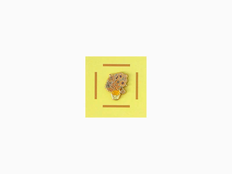 Tournesols de Pin's - Collection d'art iconique