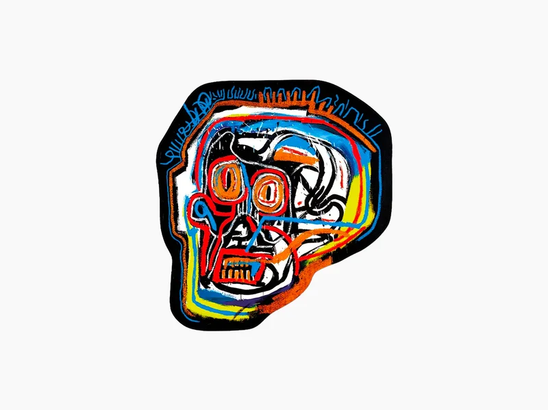 ICA Boston - Autocollant "Big Head" de Basquiat