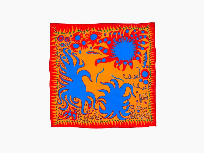 Yayoi Kusama - Mouchoir Joy I Feel