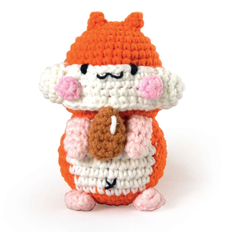 Kit Minigurumi Hamster 10 cm – Kit crochet amigurumi Graine Créative