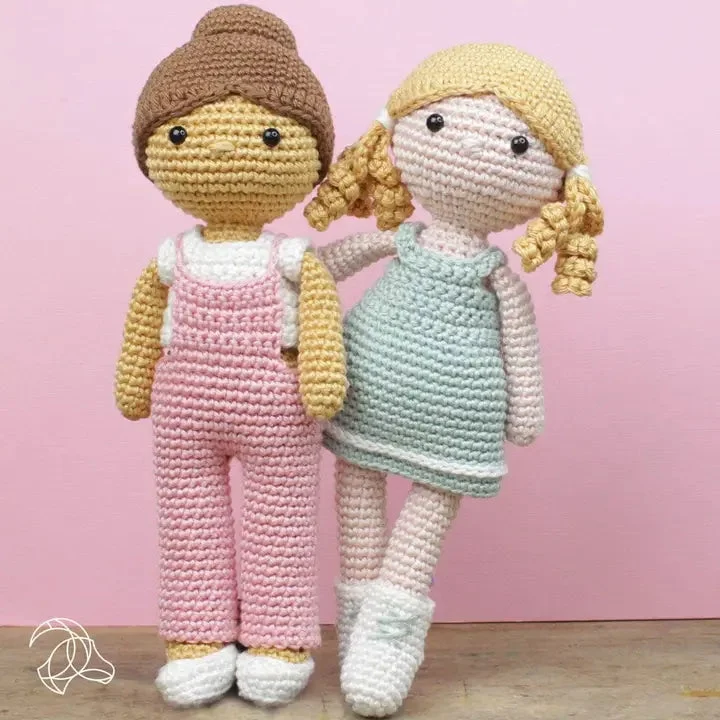 Kit Amigurumi - Girl Roos