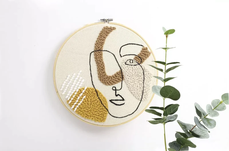 Kit Punch Needle Line Art – Graine Créative
