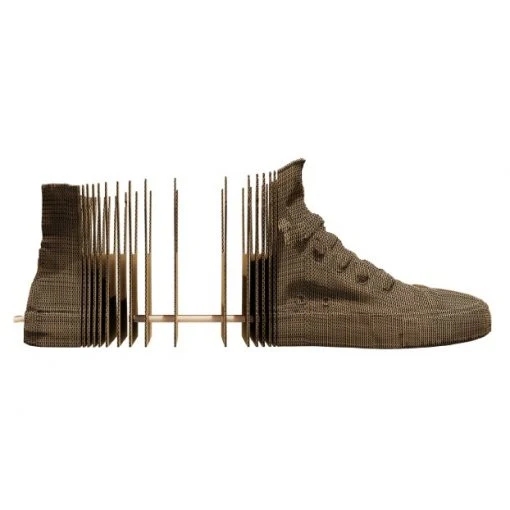 Puzzle 3D Basket Montante – CARTONIC® High Top Sneaker