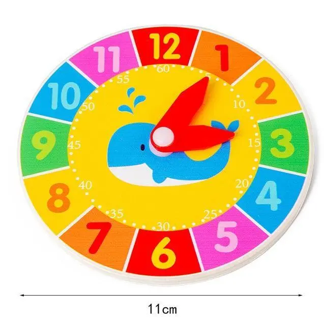 Horloge Éducative Baleine