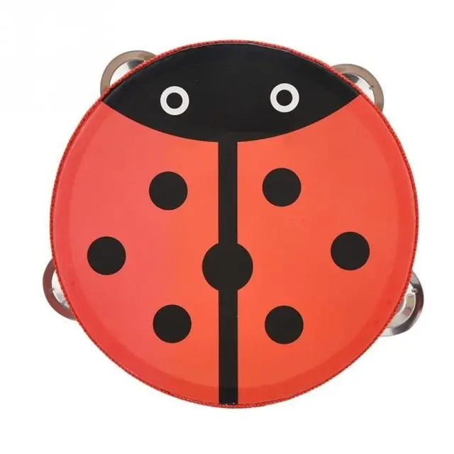 Tambourin Coccinelle pour Bébé