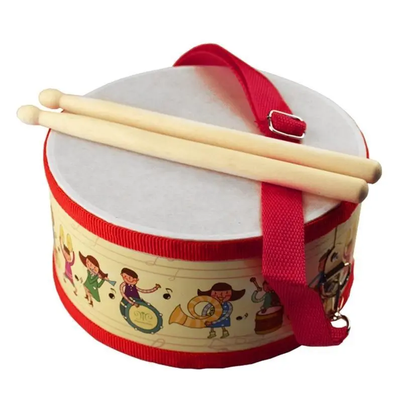 Tambour en bois pour Bébé
