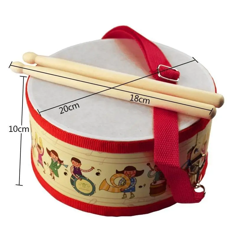 Tambour en bois pour Bébé