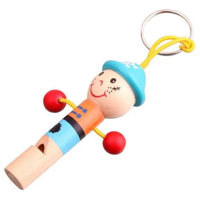 Sifflet Pirate en Bois pour Enfant