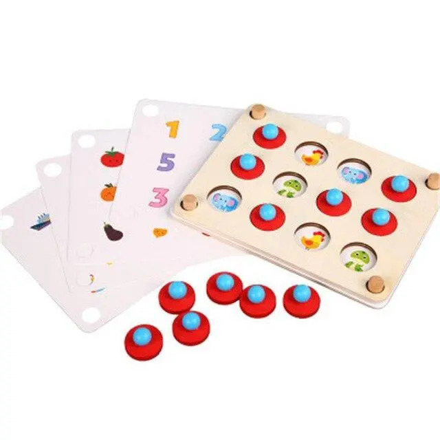 Jeu de Mémoire Montessori