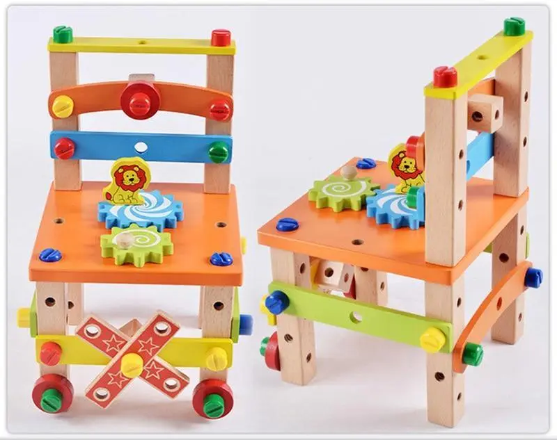 Chaise à constuire Montessori