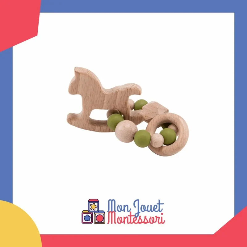 Hochet en Bois Cheval