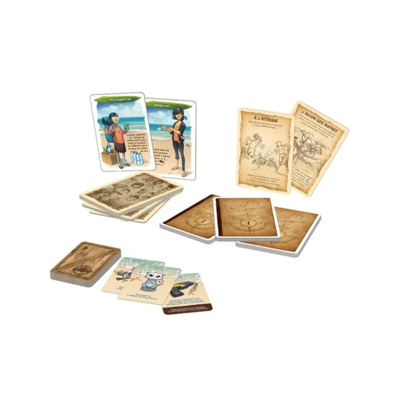 Galérapagos: Ext. Tribu et personnages (FR)