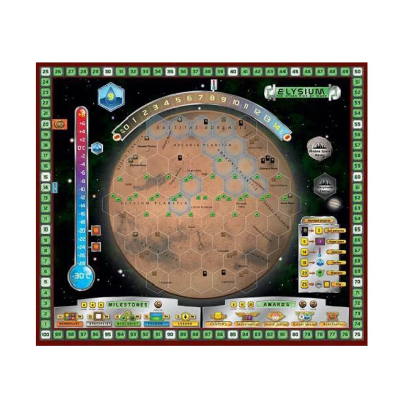 Terraforming Mars - Ext. Hellas et Elysium (FR)