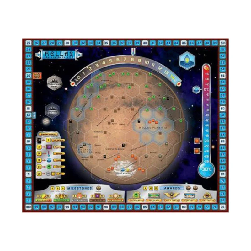 Terraforming Mars - Ext. Hellas et Elysium (FR)