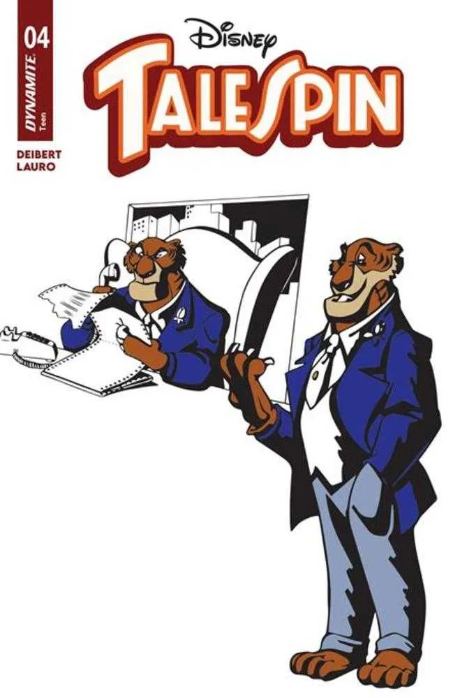 Talespin #4 Dynamite D Conception des personnages Art 11/11/2026