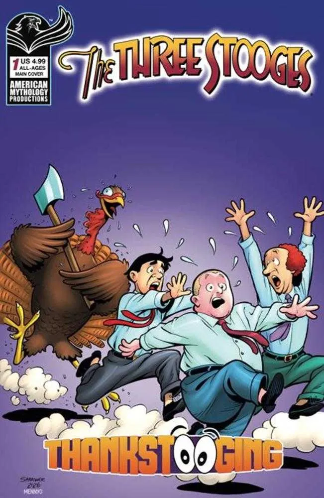 Les Trois Stooges Thankstooging #1 Prana A Shanower 25/11/2026
