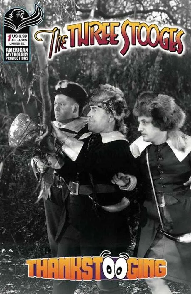 Les Trois Stooges Thankstooging #1 Prana D Photo N&B 25/11/2026