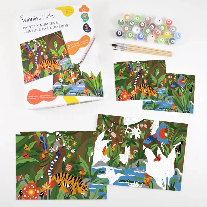 Peinture par numéros Kids "Jungle "