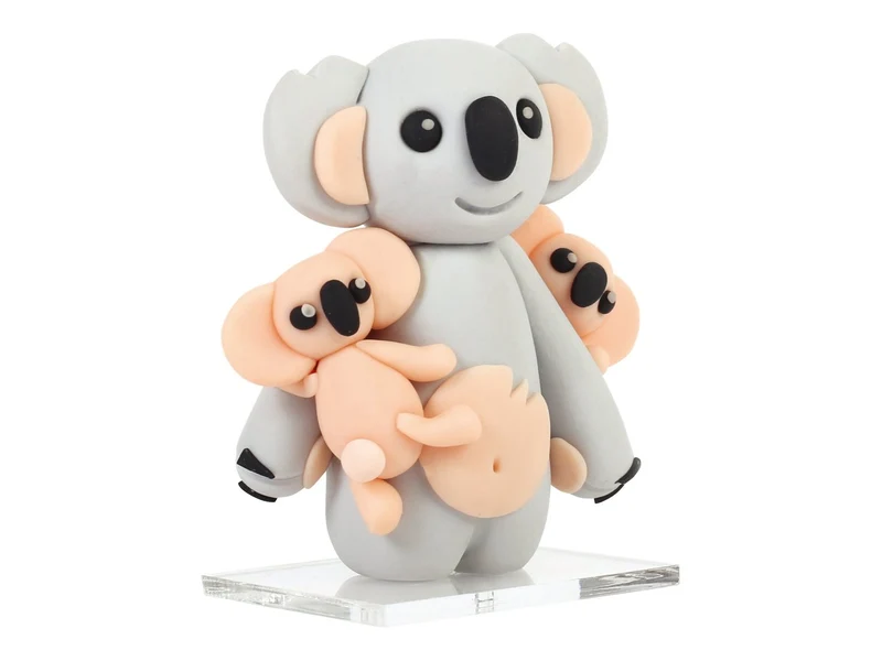 Kit Figurine Fimo Noah le Koala – Coffret Créatif Modelage 3D