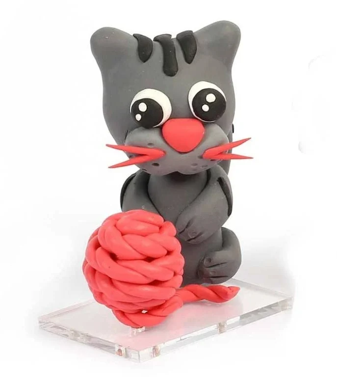 Kit Fimo Mallette Ninja le Chat – Figurine à Modeler