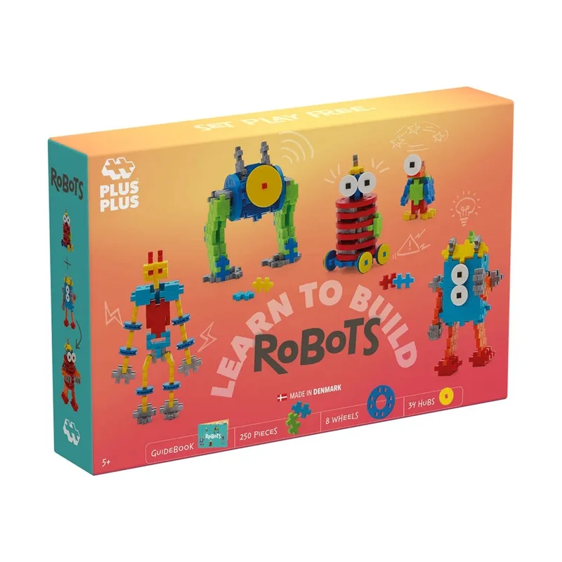 Kit découverte Robots 250 Pcs - Jeu de construction PLUS PLUS