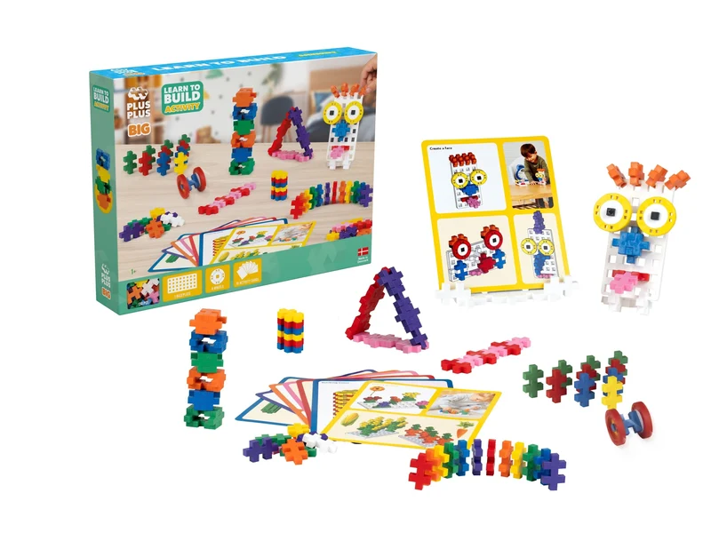 Kit découverte Activité BIG 130 Pcs - jeu de construction enfant - PLUS PLUS