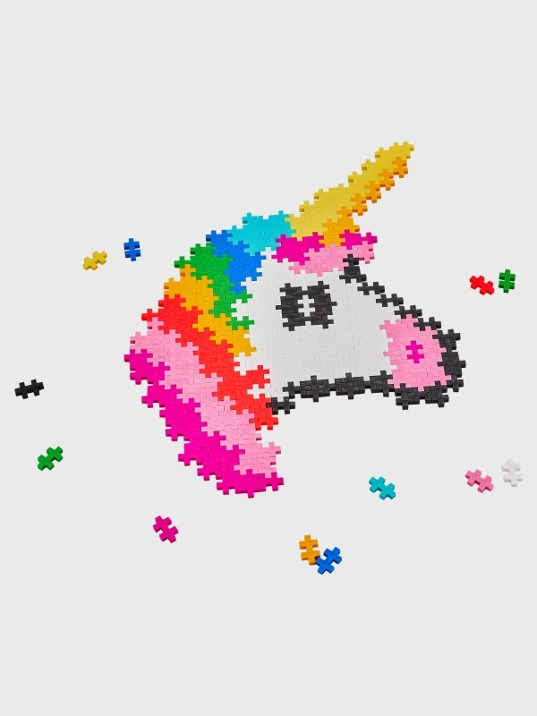 Puzzle Licorne - 250 Pcs - jeu de construction enfant - PLUS PLUS