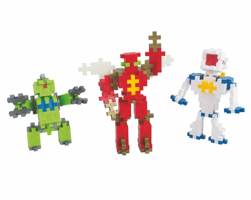 Les super robots 170 Pcs - jeu de construction enfant PLUS PLUS