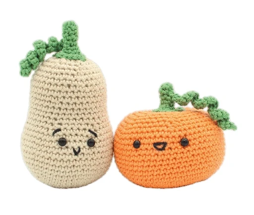 Kit de crochet Amigurumi DIY - Ensemble citrouille