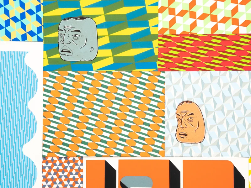 Barry McGee - print "I'm Listening" (J'écoute)