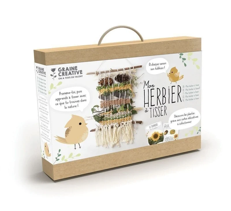 Kit Mon Herbier à Tisser – Graine Créative