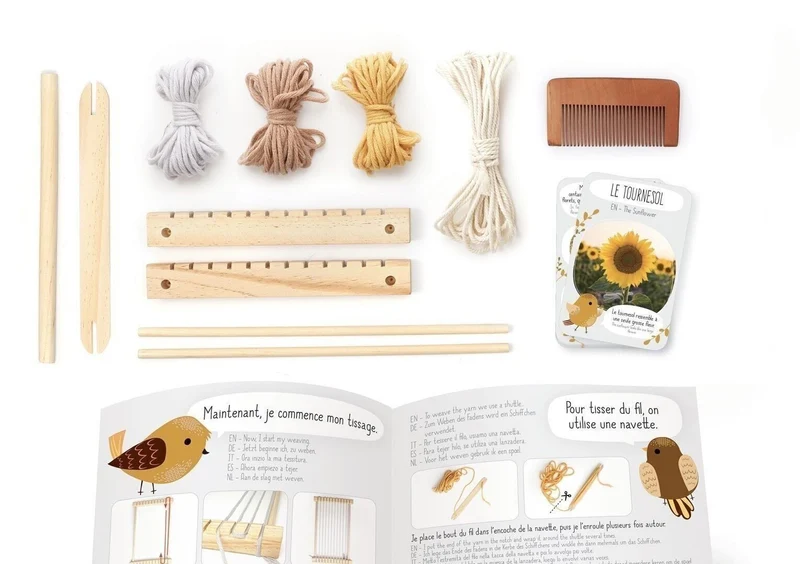 Kit Mon Herbier à Tisser – Graine Créative