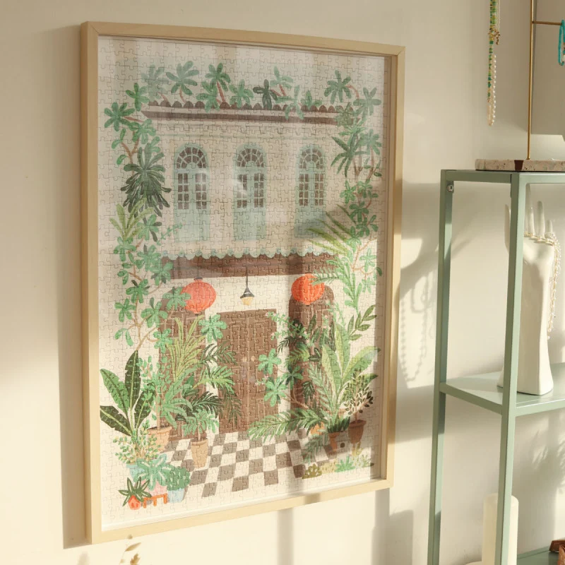 Puzzle 1000 Pièces Singapore – Hoglet & Co | Puzzle Voyage Asie | La Petite Épicerie