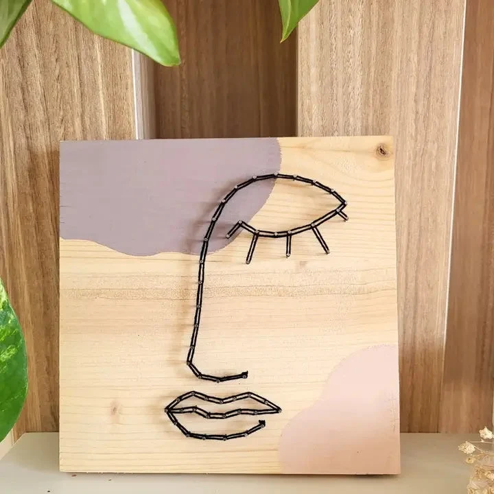Kit DIY - String Art - Visage & Cie | Kits d'artisanat