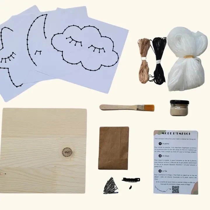 Kit DIY - String Art - Nuage & Cie | Kits d'artisanat