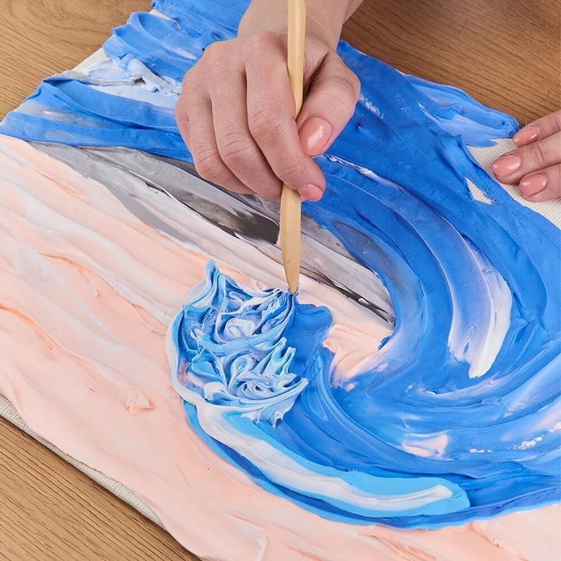 Okto Clay DIY 3D Artwork avec de l'argile mousse, Big Wave à Kanagawa