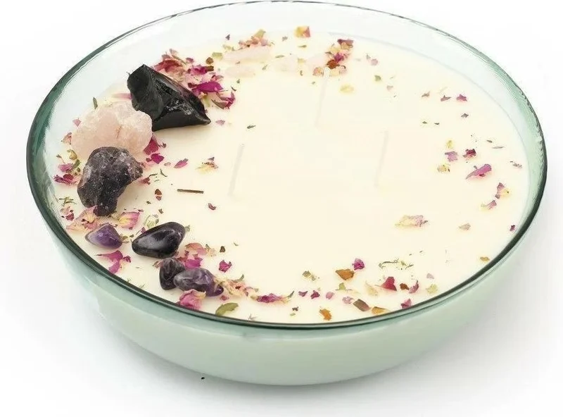 Kit DIY Bougie Lithothérapie XXL – Graine Créative