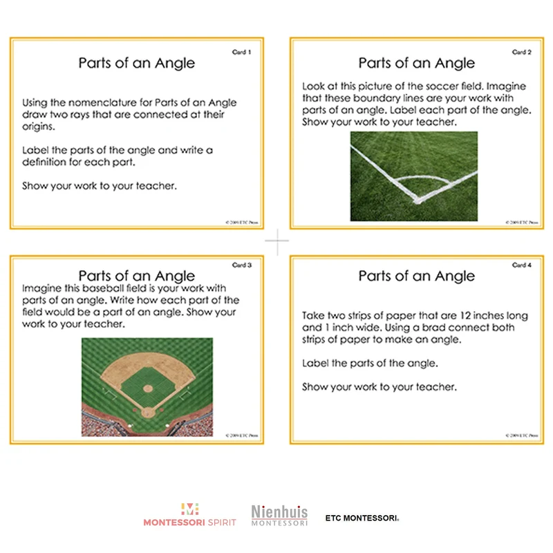 2nd and 3rd Level Geometry Task Cards