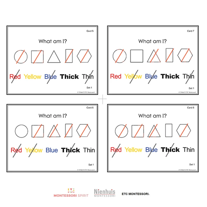 Lower El. Attribute Work w/ Task Cards